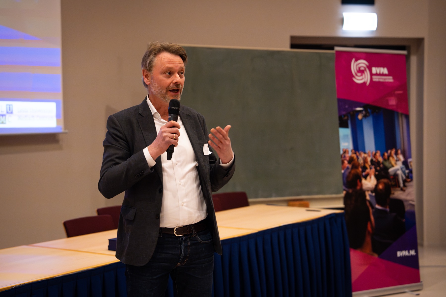 Marco Kortleve aan het woord